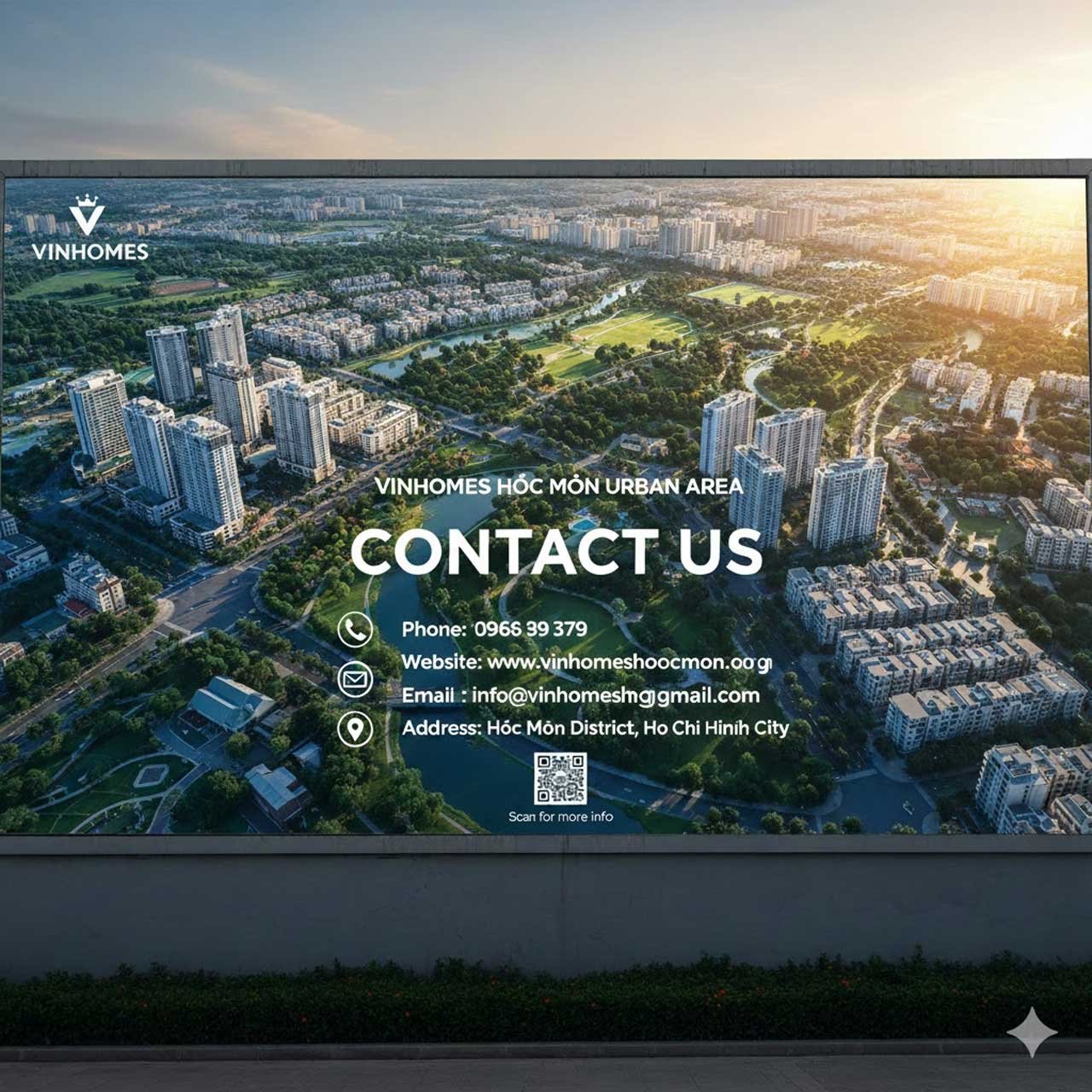 Liên hệ mua bán Vinhomes Hóc Môn trực tiếp chủ đầu tư