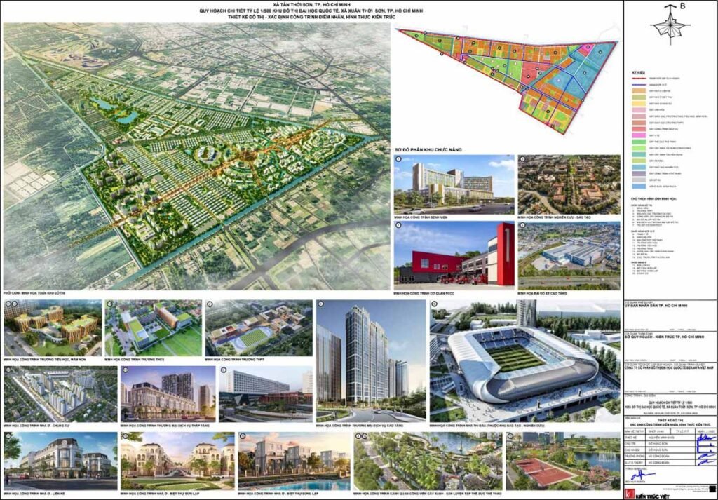 Các công trình dịch vụ tiện ích ở Vinhomes Hóc Môn