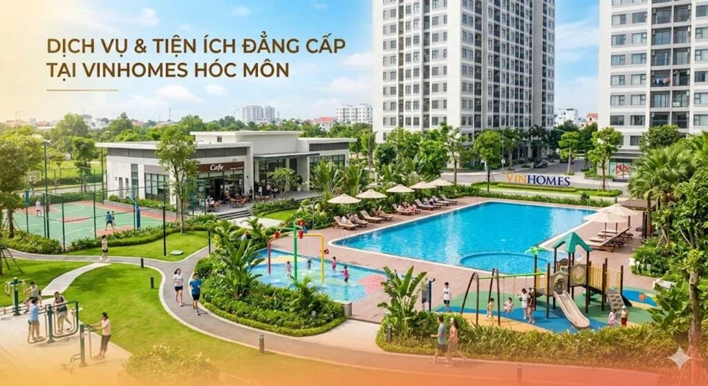 Dịch vụ và tiện ích hoàn hảo tại Vinhomes Hóc Môn