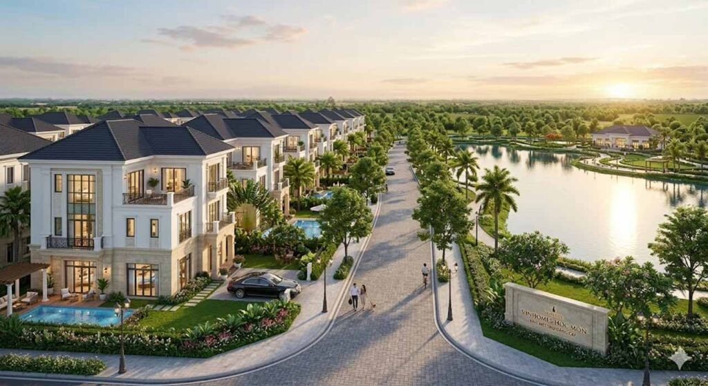 Hình ảnh về Biệt thự Vinhomes Hóc Môn