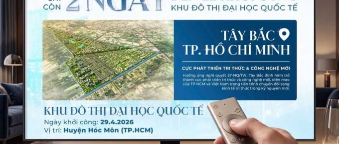 Khởi công khu đô thị đại học quốc tế tại Hóc Môn