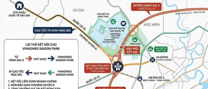 Đường vành đai 3 và cao tốc Tp.HCM - Mộc Bài