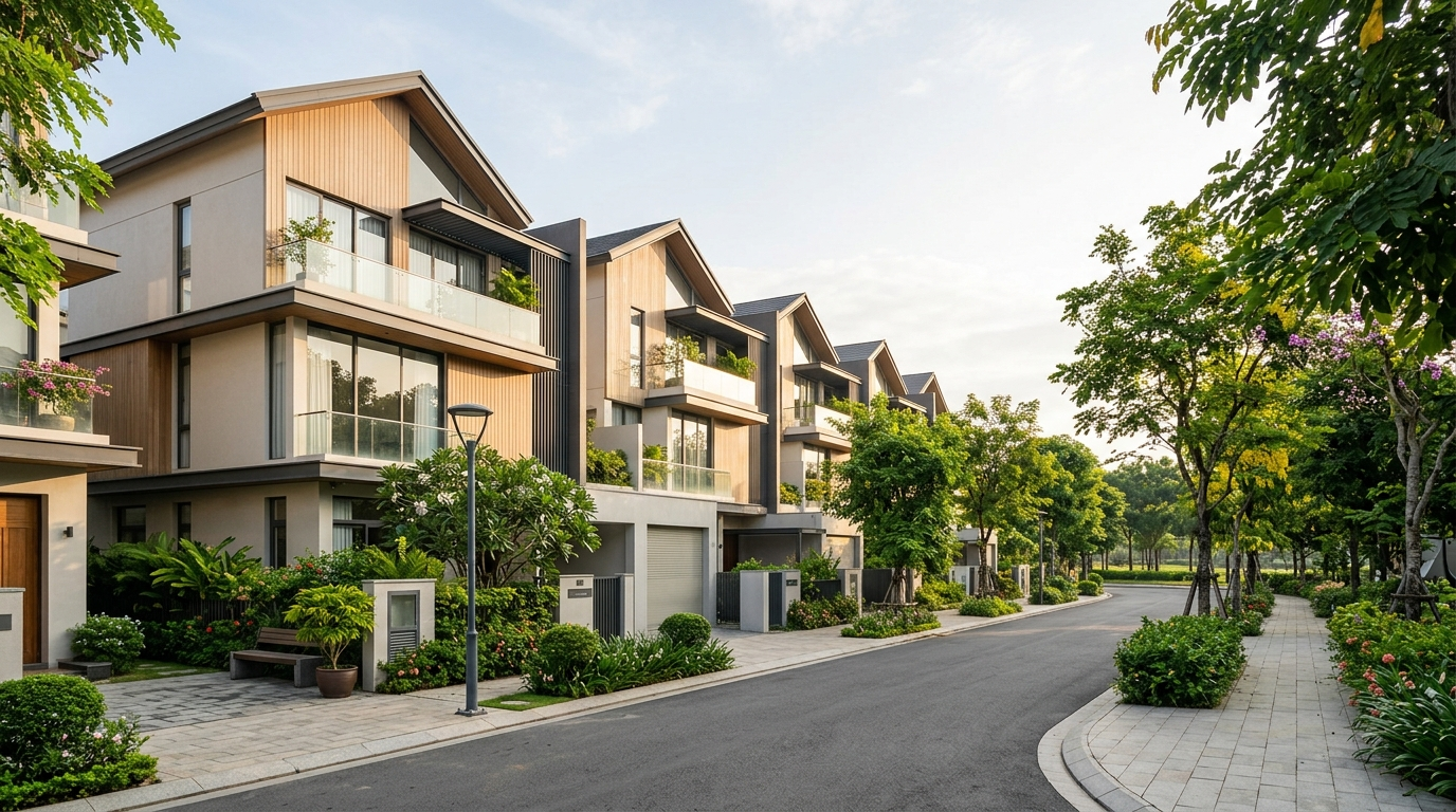 Vinhomes Saigon Park nhà phố Hóc Môn