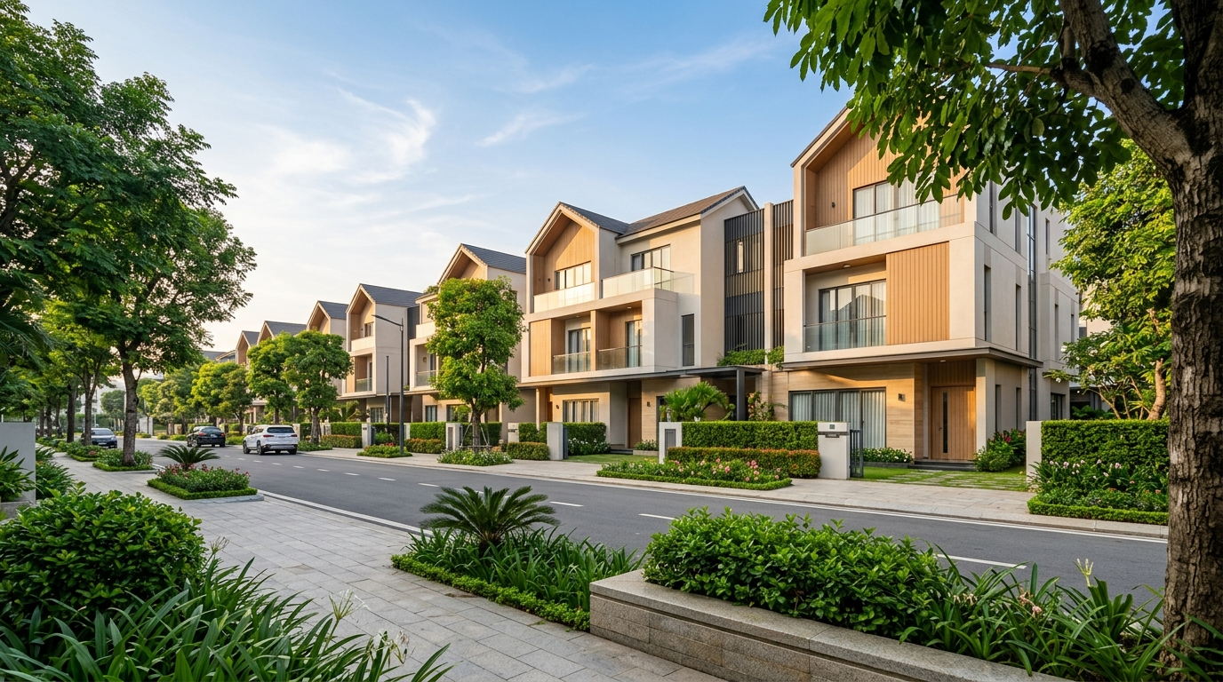 Nhà Phố Vinhomes Saigon Park Hóc Môn: Review Chi Tiết 2026